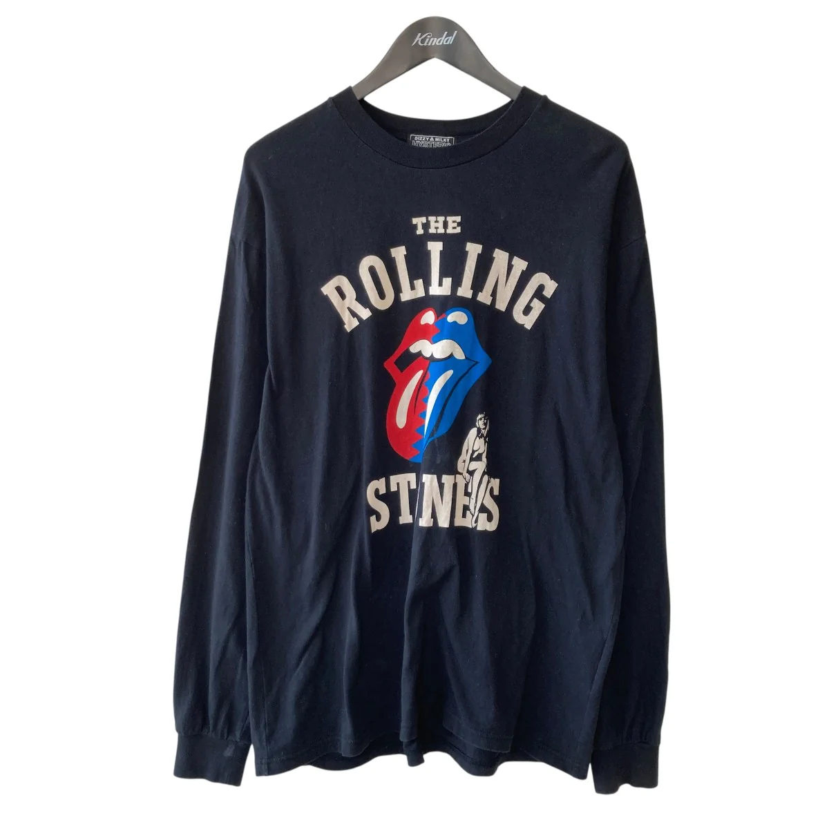 THE ROLLING STONES HYSTERIC＆STEEL WHEELS長袖Tシャツ02243CL13