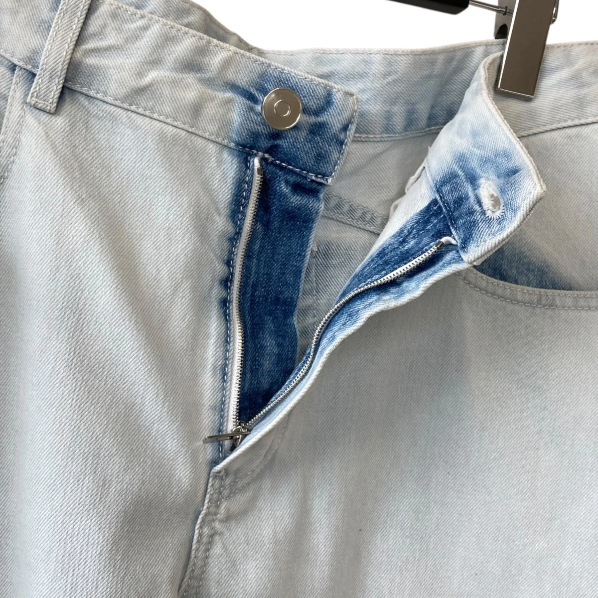 Low Waist Round JeansデニムパンツAA9P1216D006B - Image 3