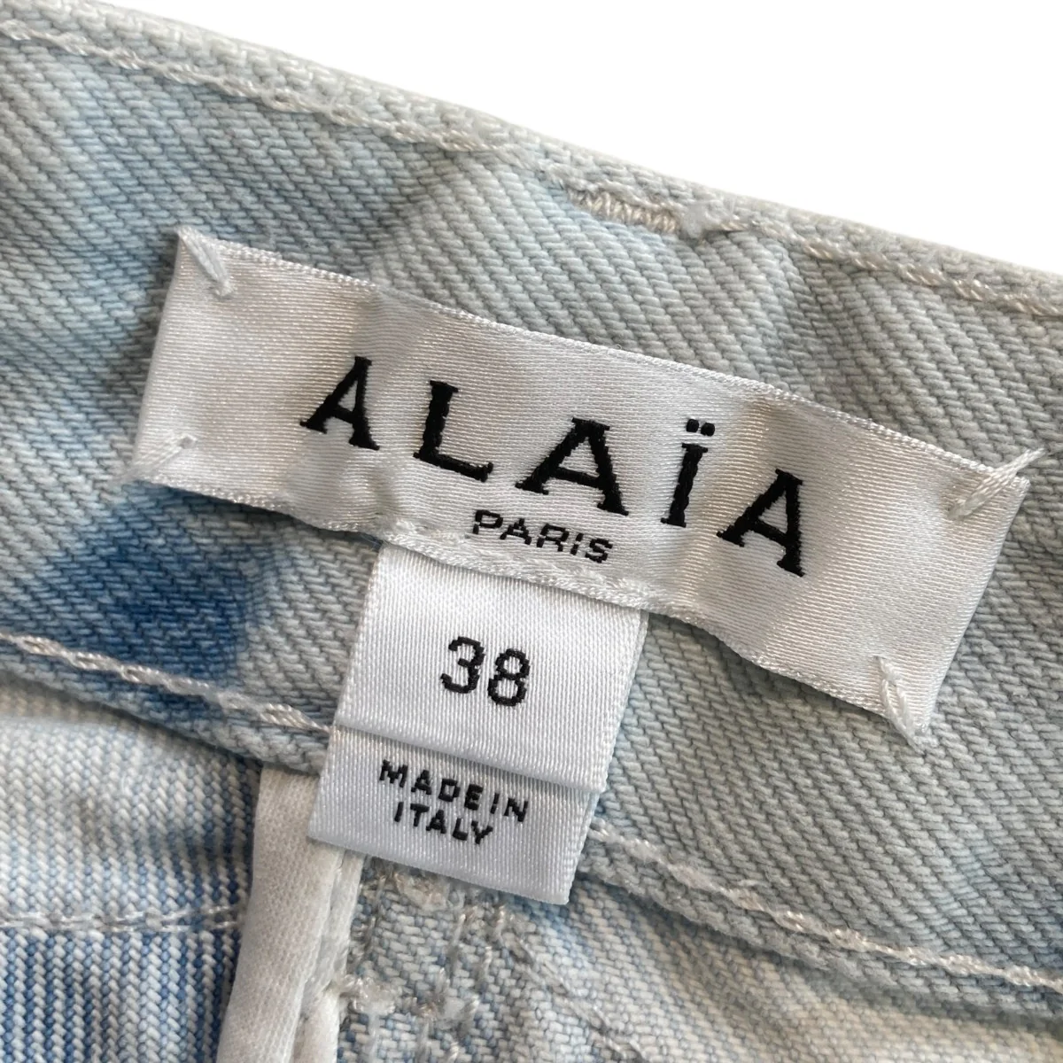 Low Waist Round JeansデニムパンツAA9P1216D006B - Image 6