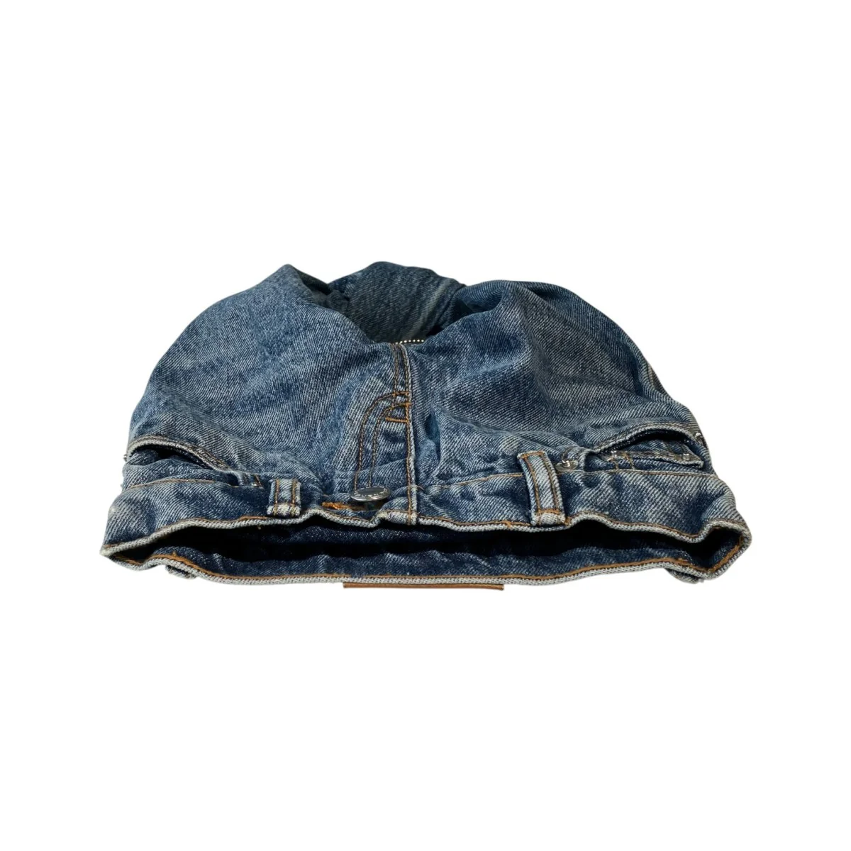 Indigo Mini Denim Toteハンドバッグ - Image 4