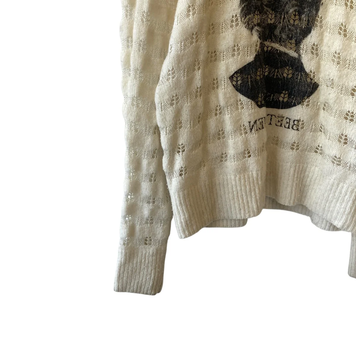 22AWREVERSE BEETHOVEN SWEATERニットMVFW-KN0122 - Image 4