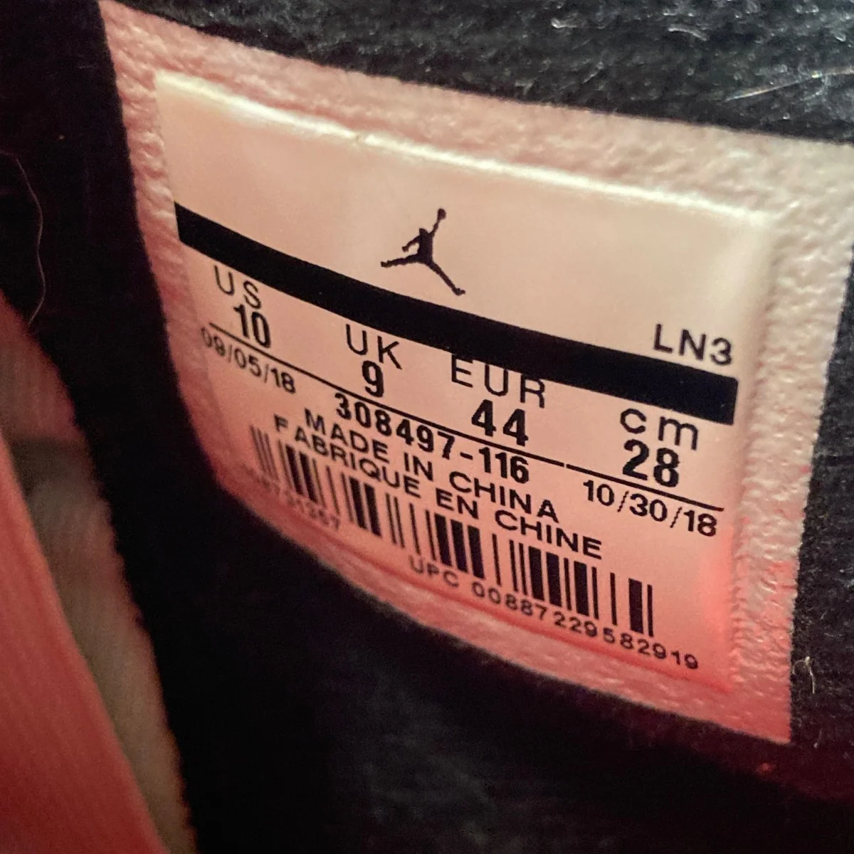 Air Jordan 4 Retro Flight Nostalgiaハイカットスニーカー308497-116 - Image 6
