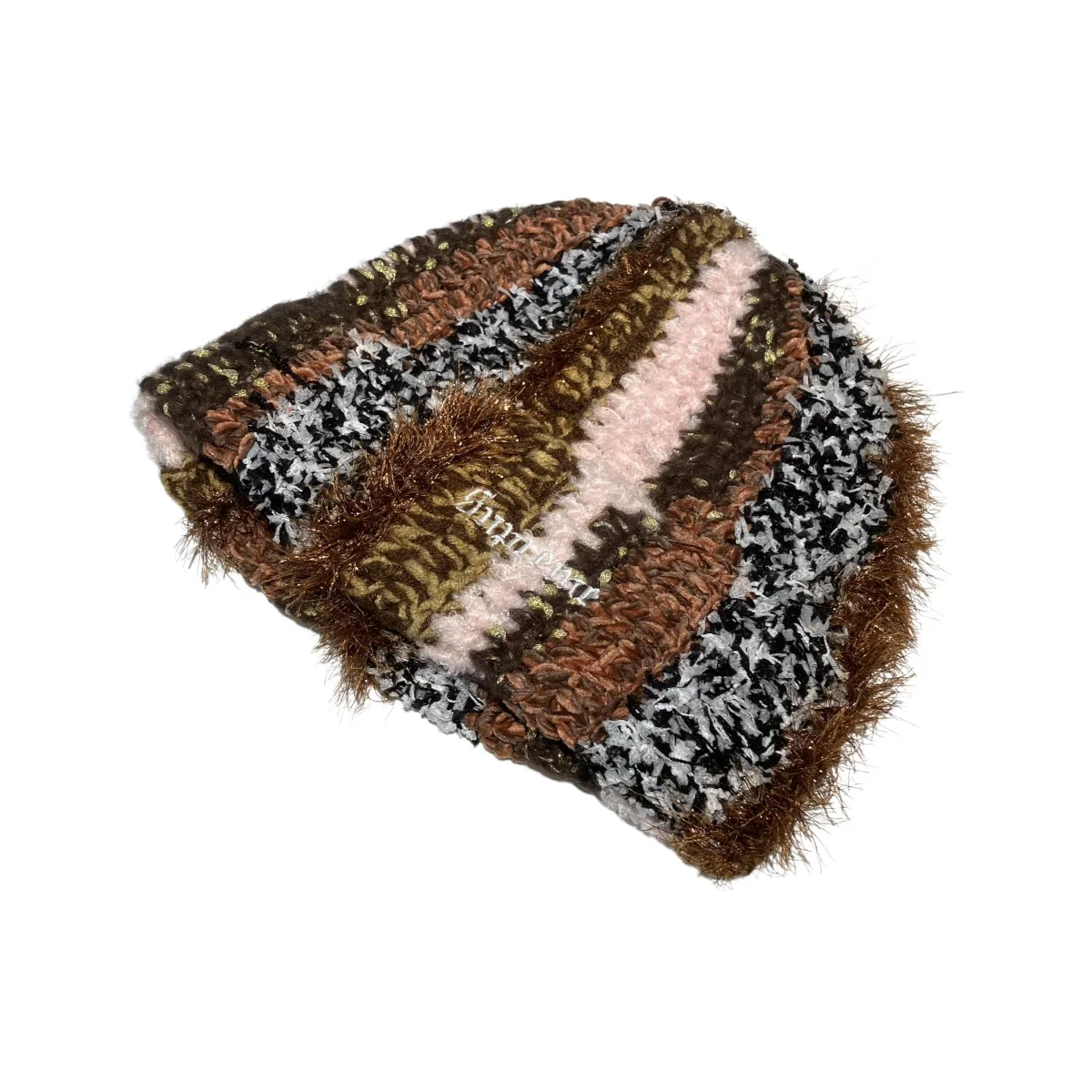 25AWTINSEL STRIPE BEANIEニットキャップ