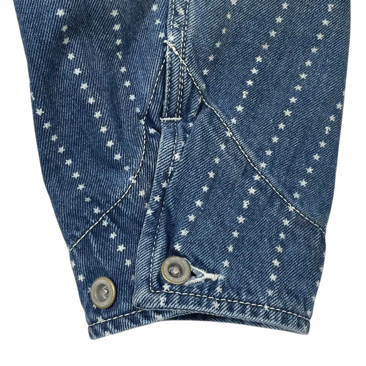 25AW デニムカバーオール Star Wabash Chore Jacket HW スター ウォバッシュ チョアジャケット ハードウォッシュ 2051HW - Image 4