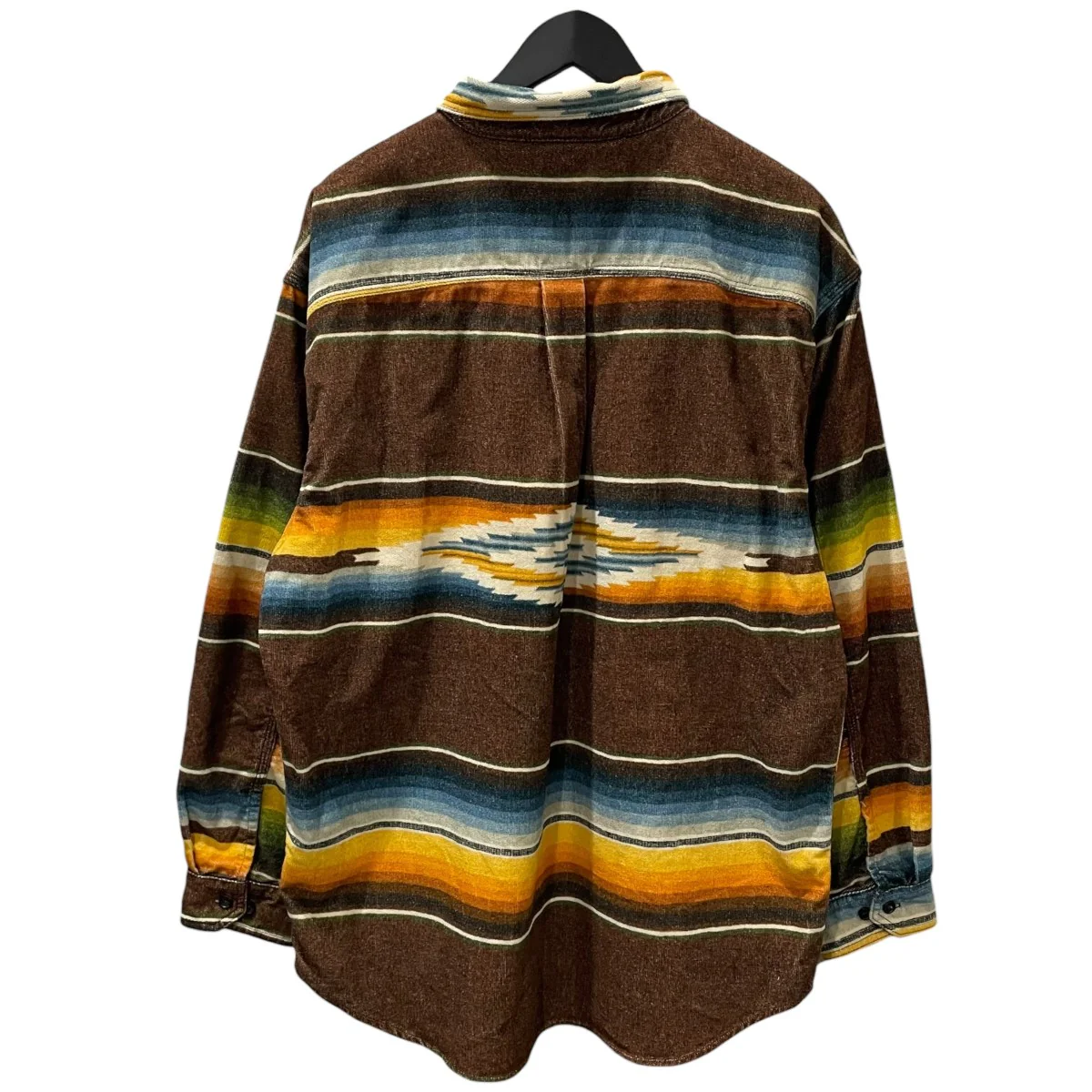 22SS ボタンダウン長袖シャツ MEXICAN RAG PRINT L／S SHIRT メキシカンラグプリント ロングスリーブシャツ 01-8065-MR - Image 2