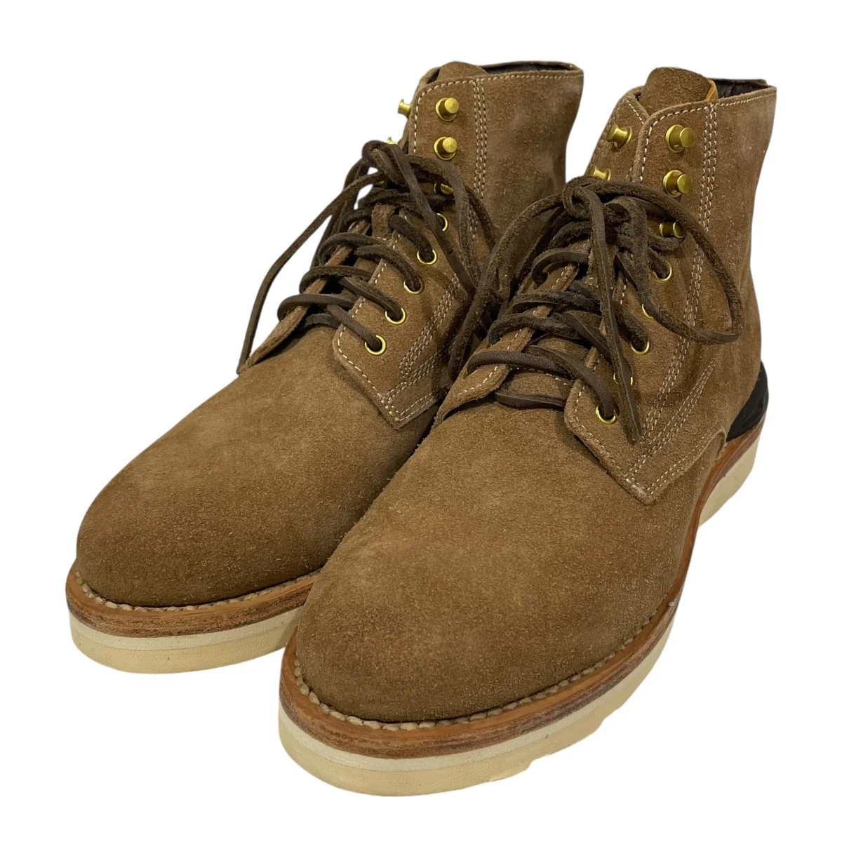 17AW スエードレザーワークブーツ VIRGIL BOOTS - FOLK (VEG SUEDE) ヴァージル ブーツ フォルク 0117202002008