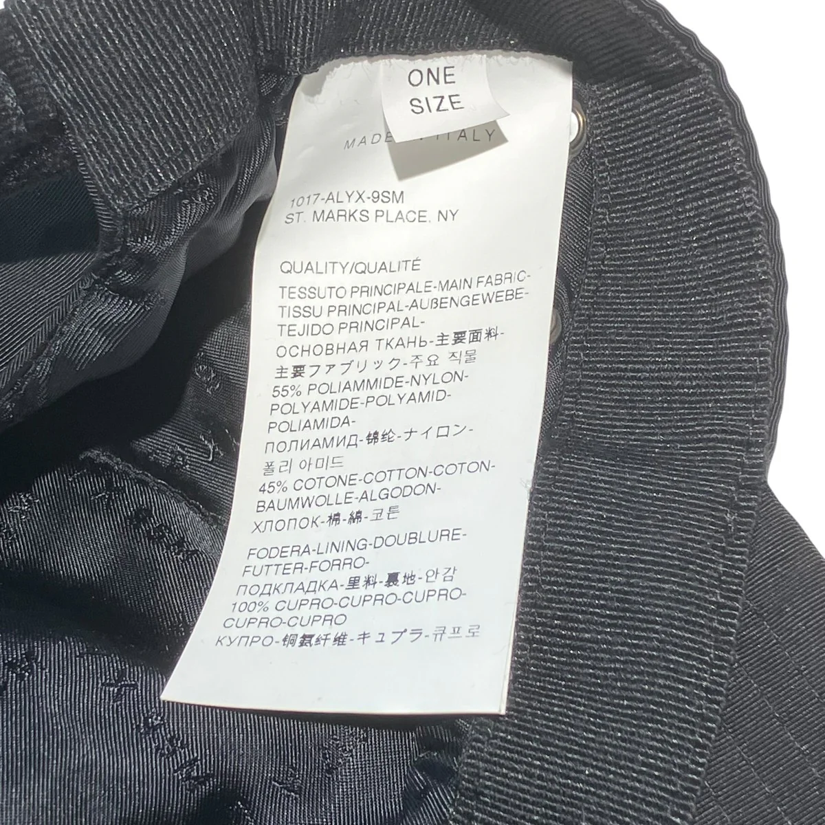 CAP WITH BUCKLEキャップ - Image 6
