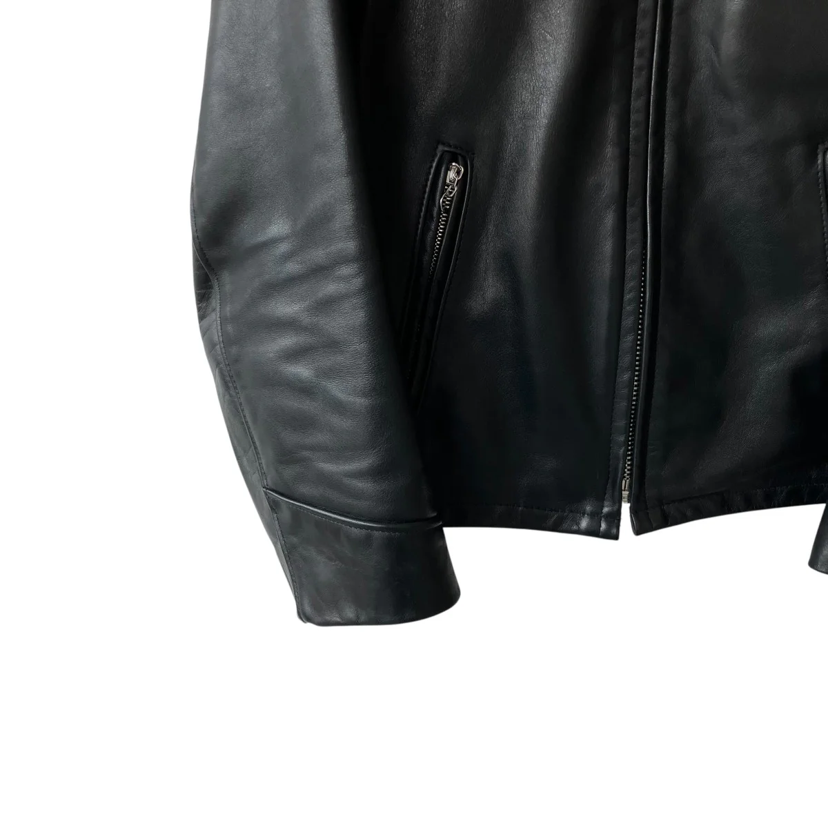 103US TRUCKER JACKETレザージャケット - Image 4