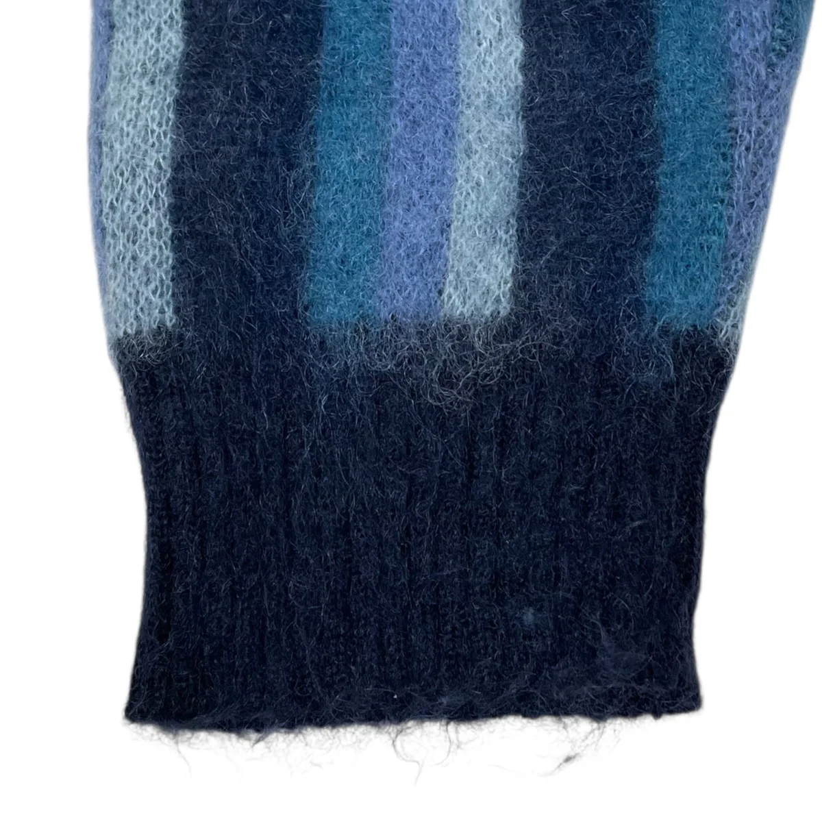 22AW ストライプ柄ニットカーディガン Mohair Cardigan モヘアカーディガン LQ372 - Image 4