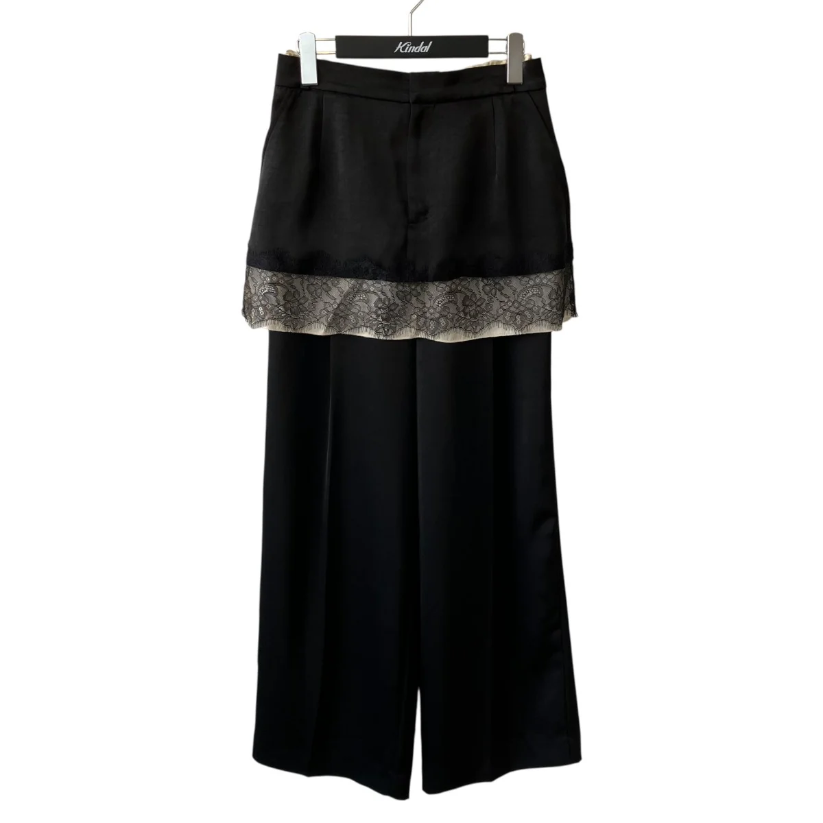 Satin Skirt Pantsレイヤードパンツ21252515304
