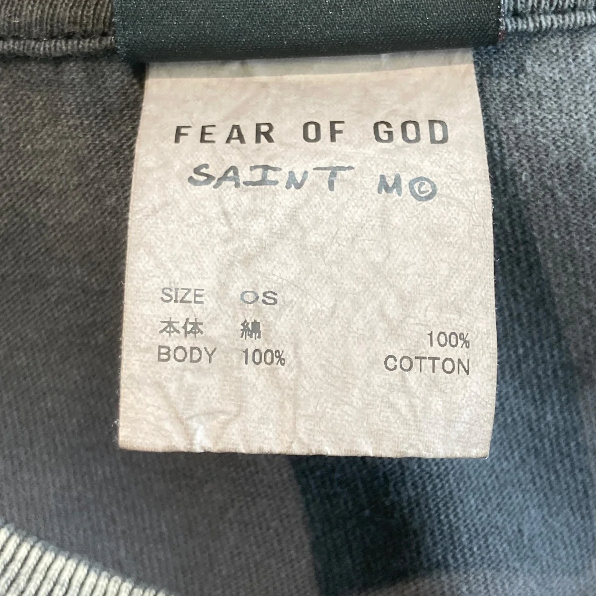 FG_LS TEE ／ SNT OF GODロングカットソーSM-HR8-0000-C02 - Image 5