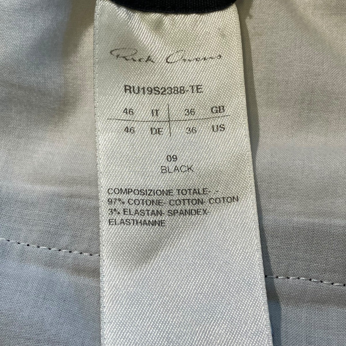 19SSDrawstring Long PantsパンツRU19S2388-TE - Image 5