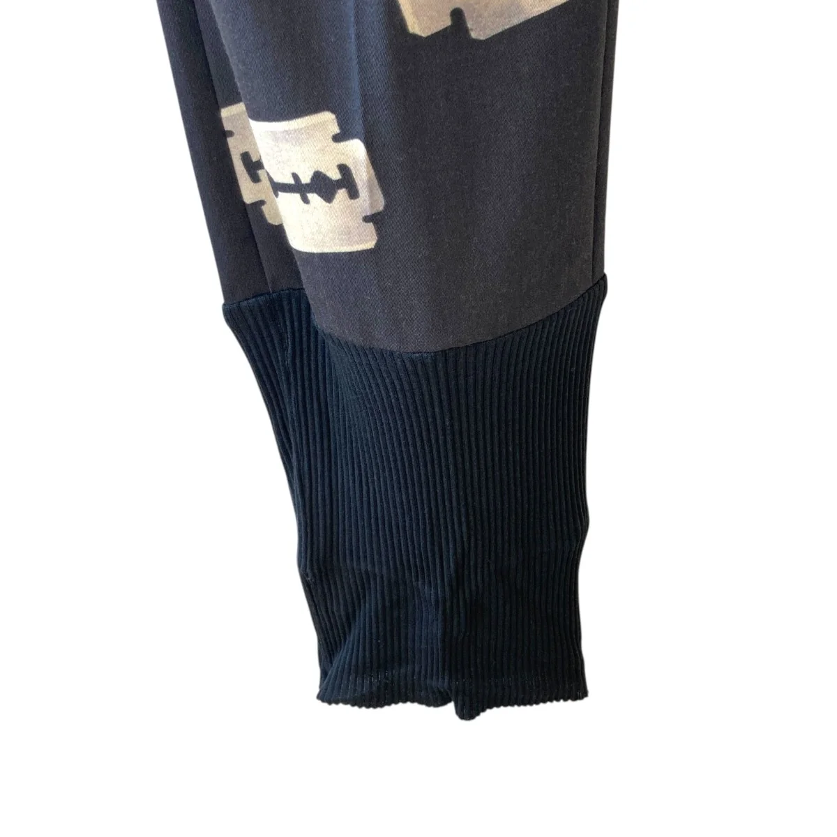 Mononoke Blade Motif Tapered Trousers切替スラックスパンツUCZ1504-1 - Image 6