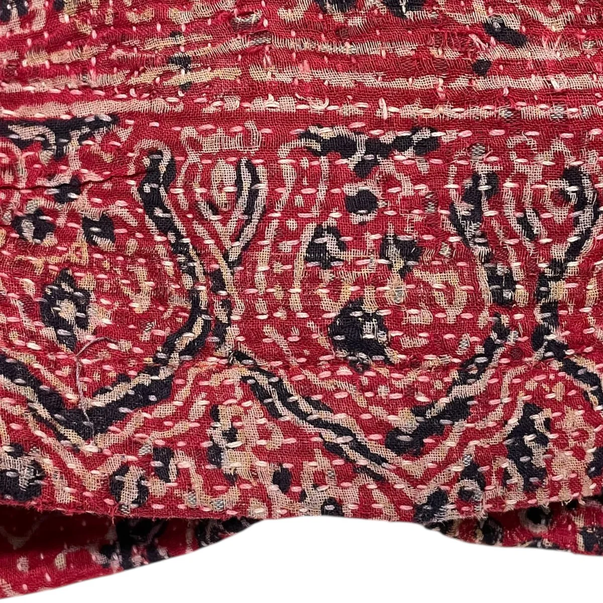リメイクハンド刺繍ジャケット Vintage Kantha Work Jacket ヴィンテージ カンタ ワークジャケット - Image 7