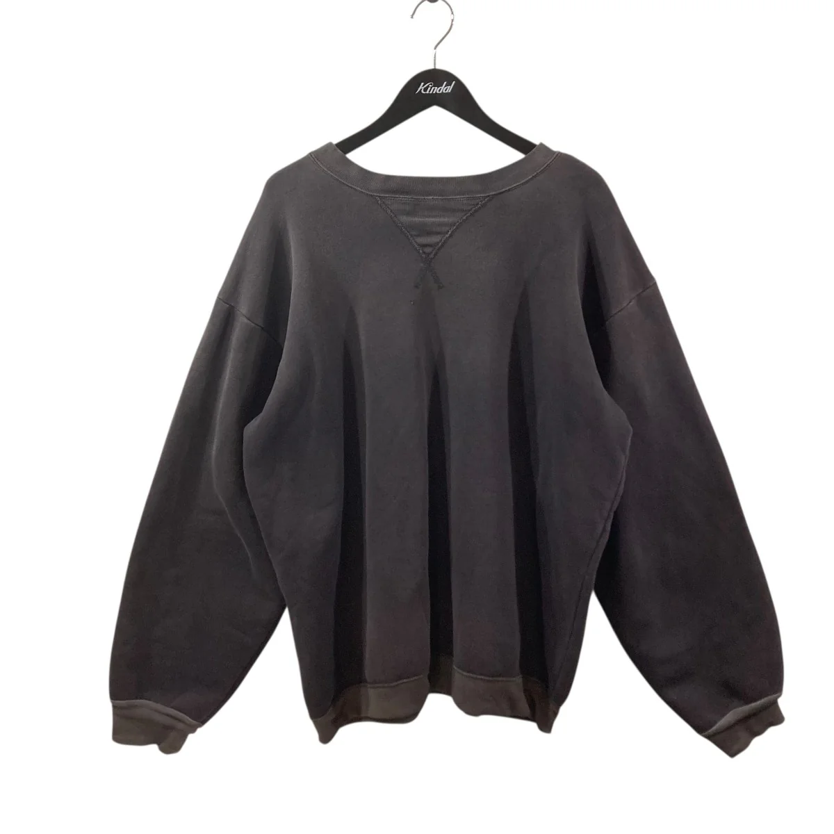 NAVARRO． Distressed Double-Front Crewneck SweatshirtスウェットトレーナーNN-3703J16