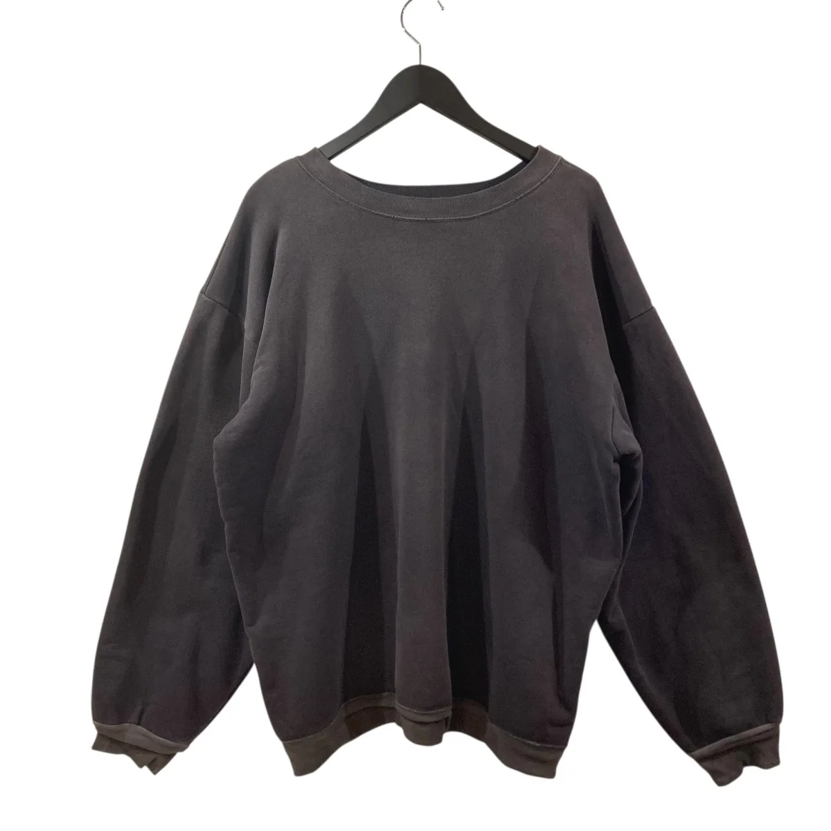 NAVARRO． Distressed Double-Front Crewneck SweatshirtスウェットトレーナーNN-3703J16 - Image 2