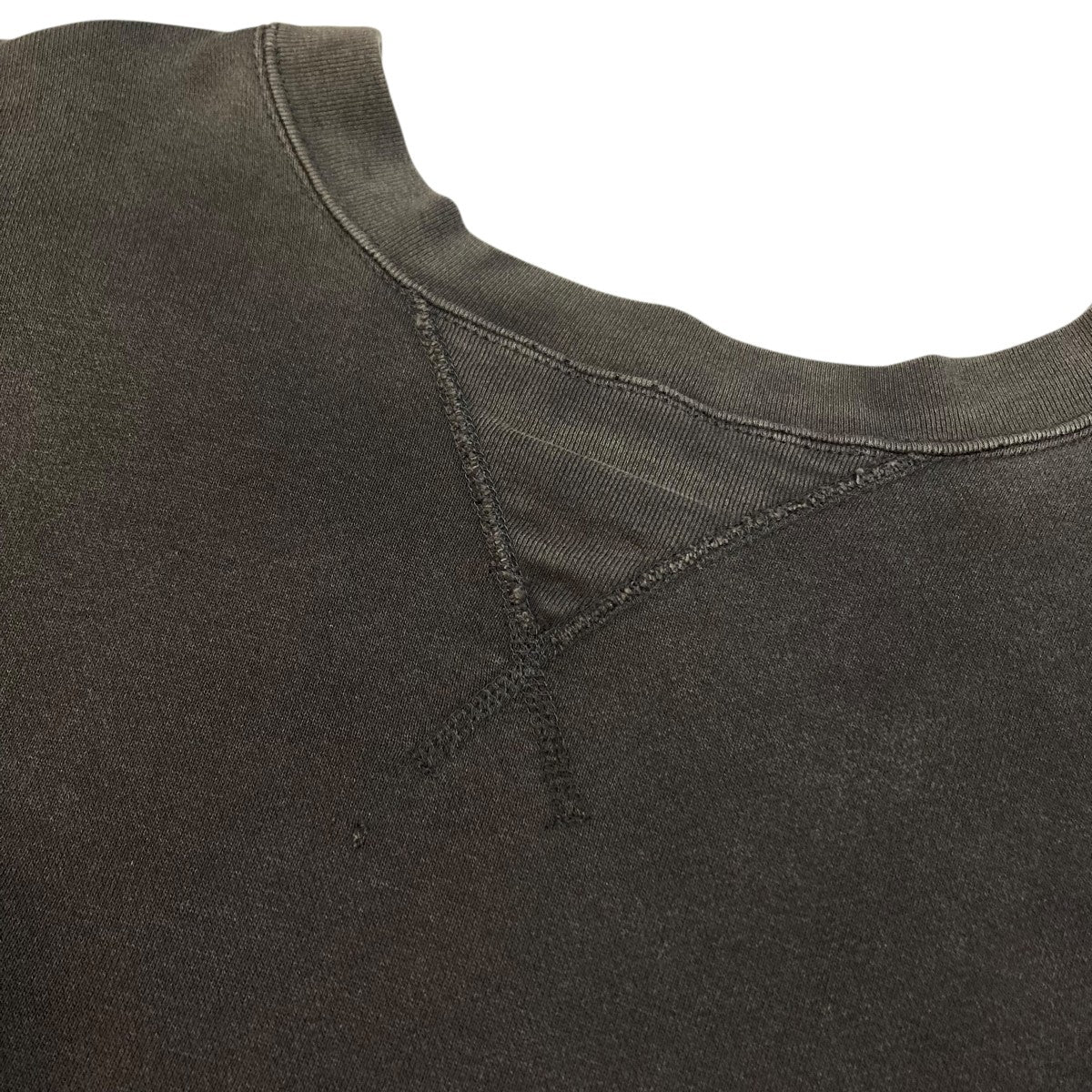 NAVARRO． Distressed Double-Front Crewneck SweatshirtスウェットトレーナーNN-3703J16 - Image 4