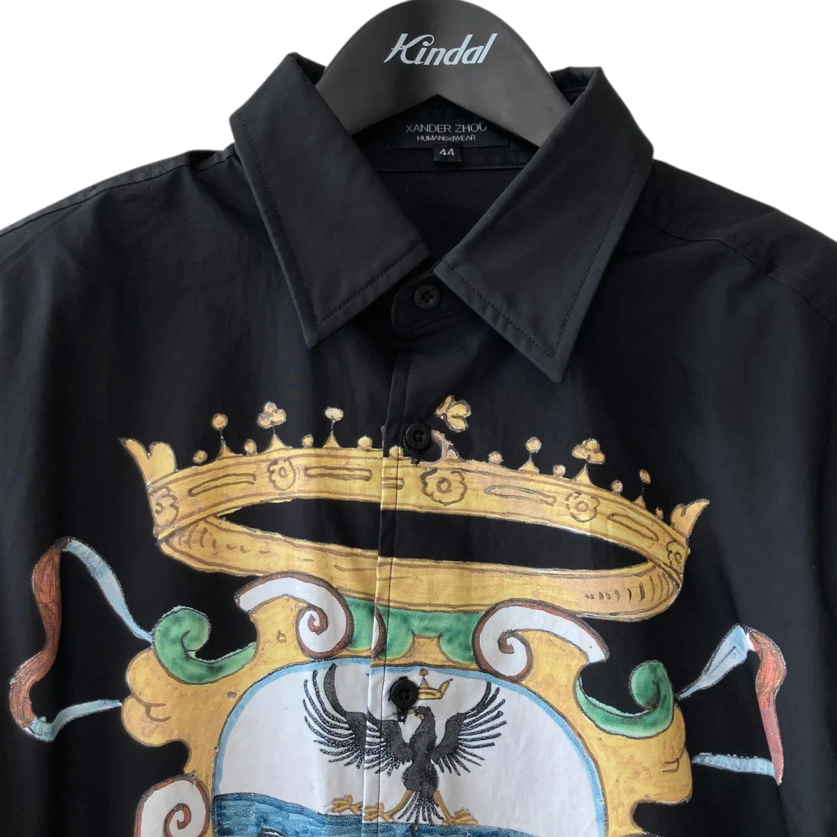 25SSPrinted logo cropped shirtクロップドシャツジャケット - Image 3