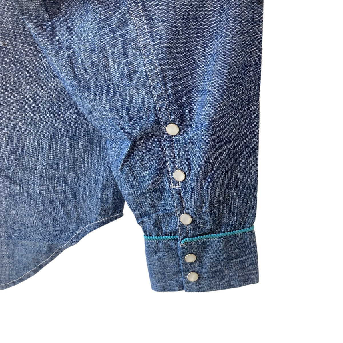 WESTERN CHAMBRAY長袖シャンブレーシャツHM23SH003 - Image 5