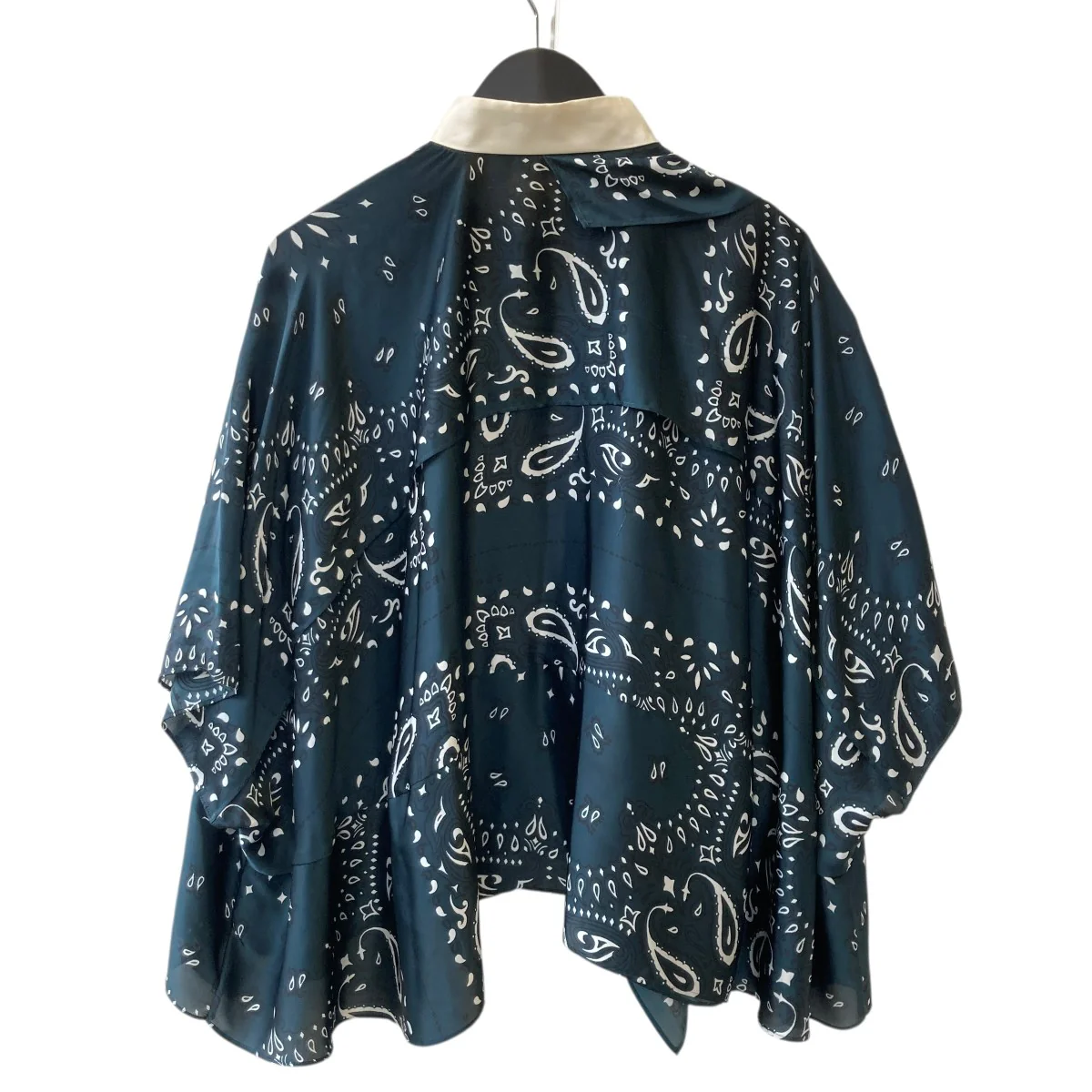 Bandana Print Pullover総柄半袖ブラウス22-05931 - Image 2