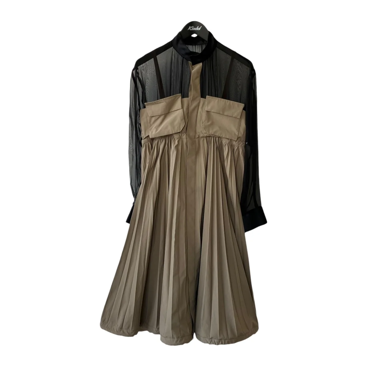 Matte Taffeta Dressワンピース23-06896