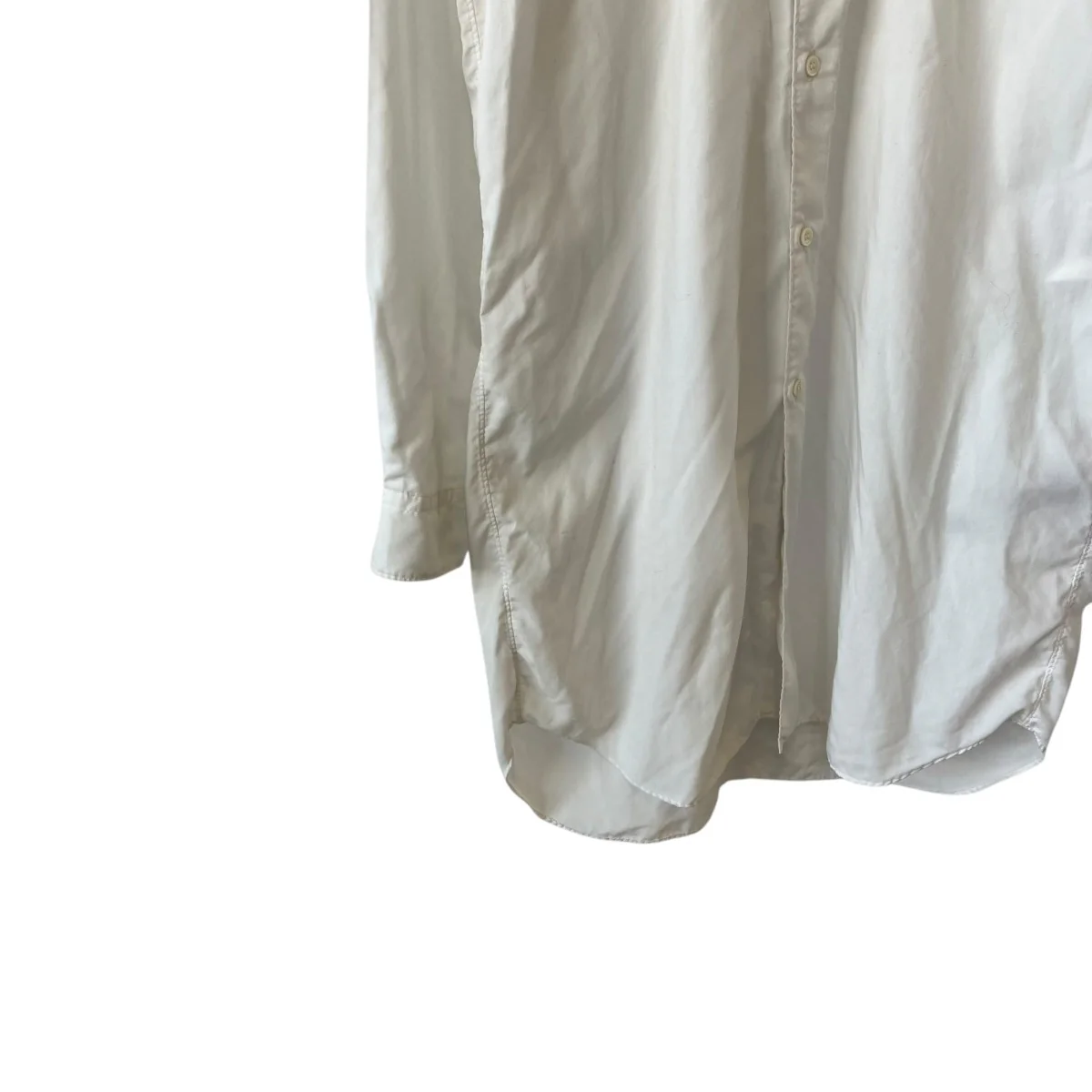 22SSPolyester spun broadcloth long shirt長袖シャツPJ-B026 - Image 4