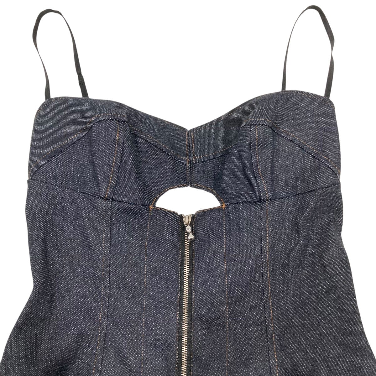 BUSTIER DENIM DRESS デニムワンピース FTC232-0801 - Image 4