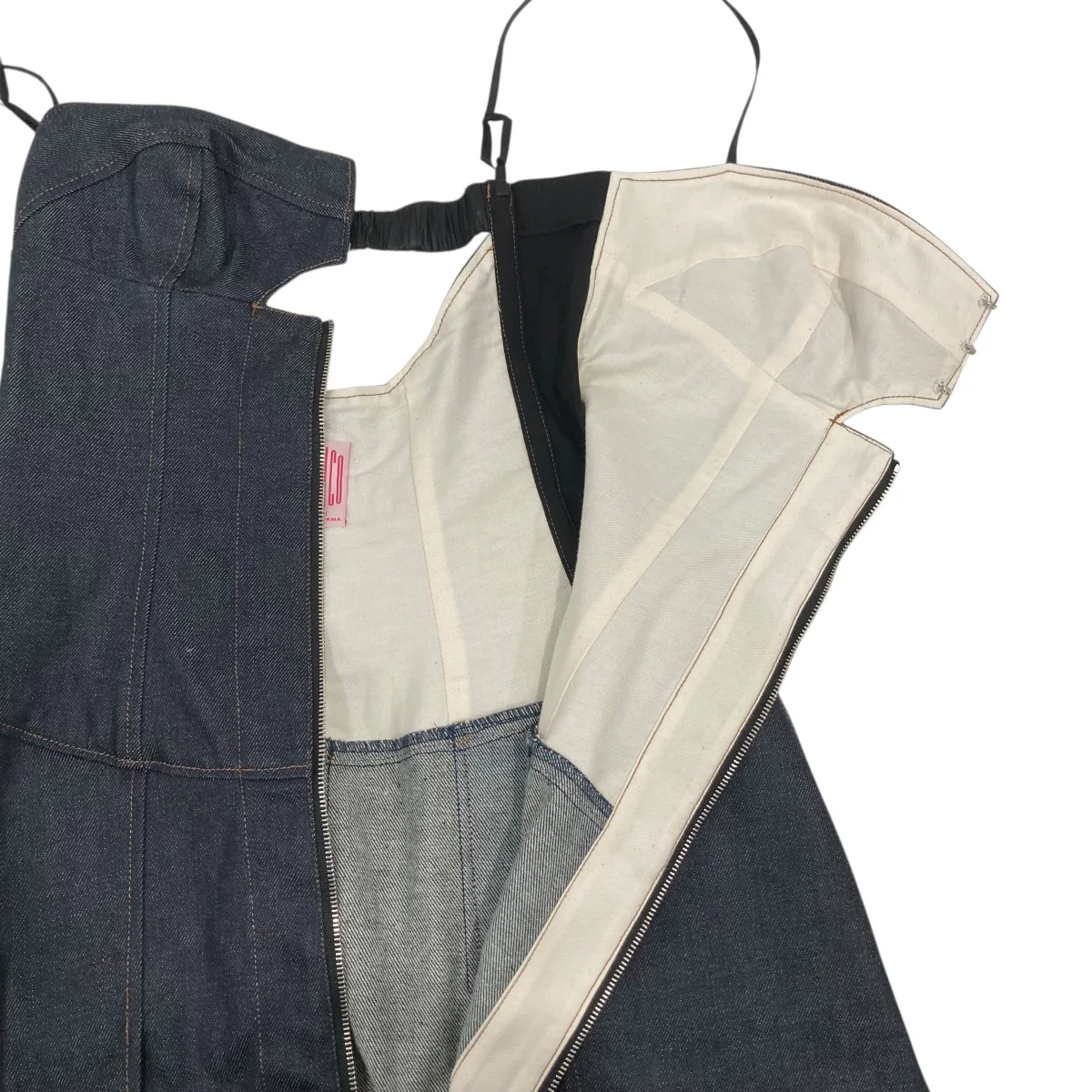 BUSTIER DENIM DRESS デニムワンピース FTC232-0801 - Image 5