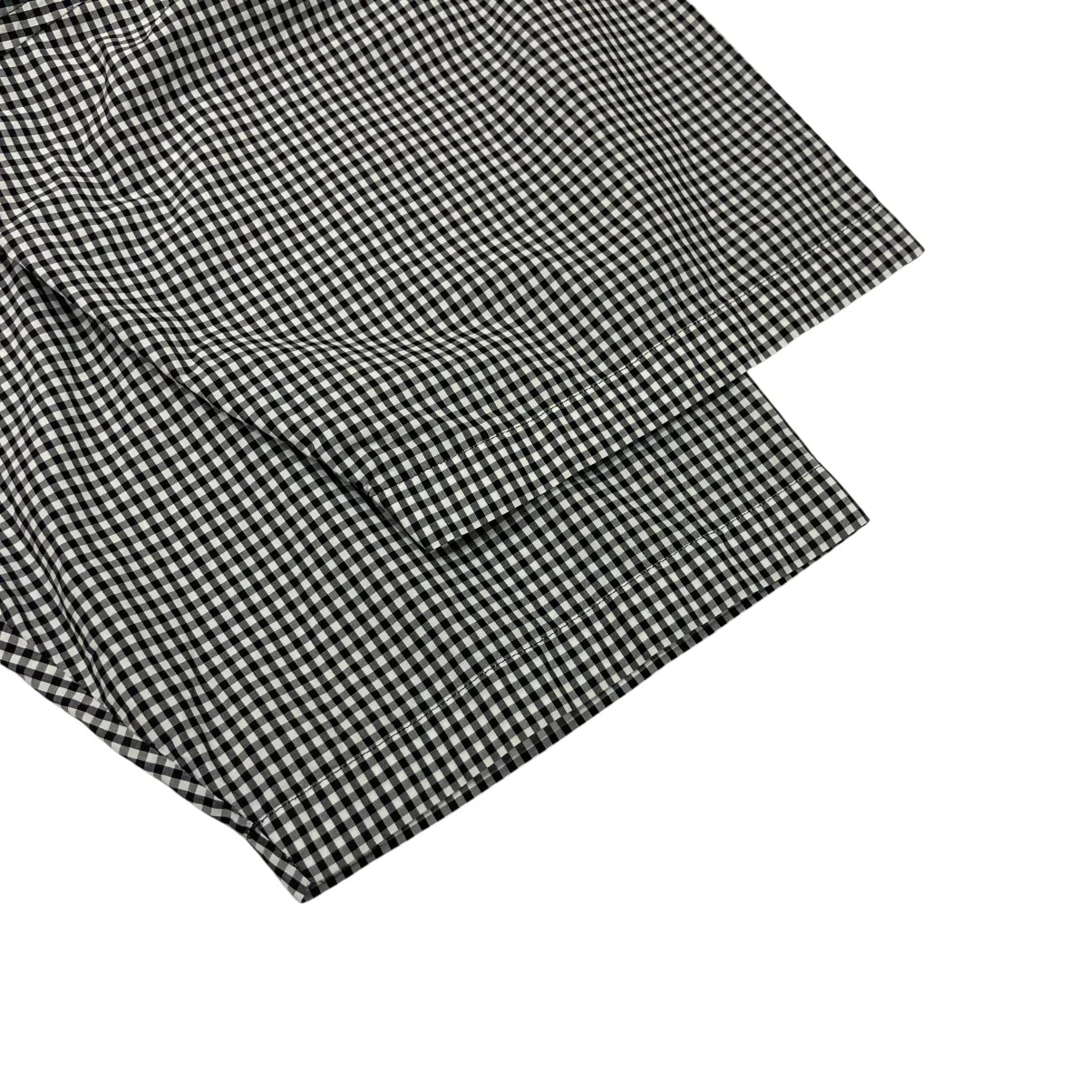 チェック半袖ジップシャツ621910 - Image 4