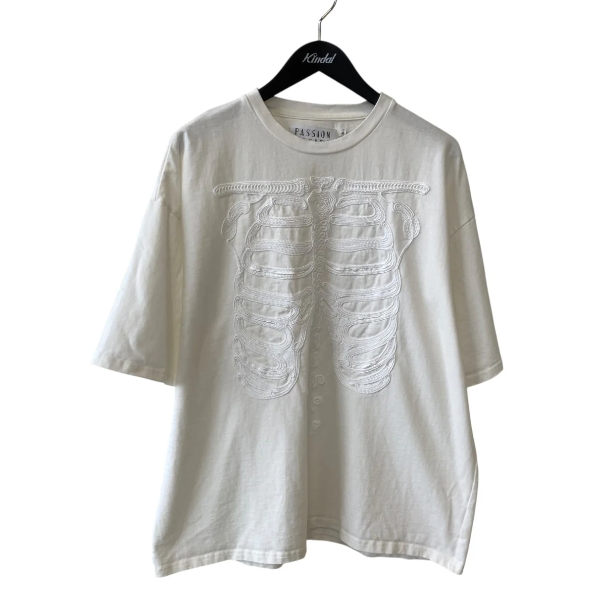 25SSCORD EMBROIDERED T-SHIRT ’BONESTシャツPD25SC03