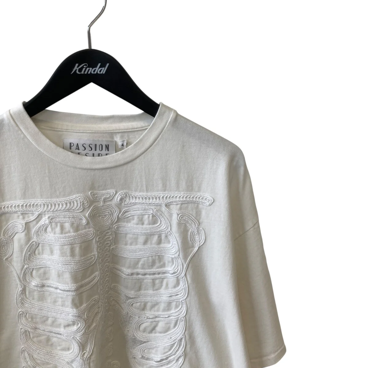 25SSCORD EMBROIDERED T-SHIRT ’BONESTシャツPD25SC03 - Image 3