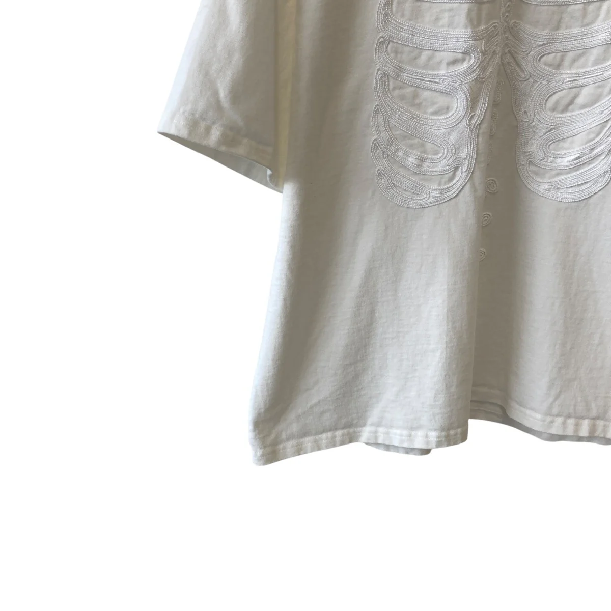 25SSCORD EMBROIDERED T-SHIRT ’BONESTシャツPD25SC03 - Image 4