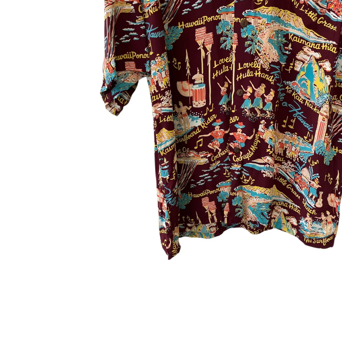 HAWAIIAN SHIRT THE SONG OF HAWAIIアロハシャツSS39226 - Image 4