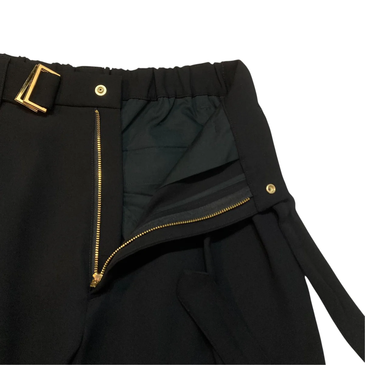 2Tuck Pants with Long Belt for STUDIOUSスラックスパンツCU-021-ST - Image 3