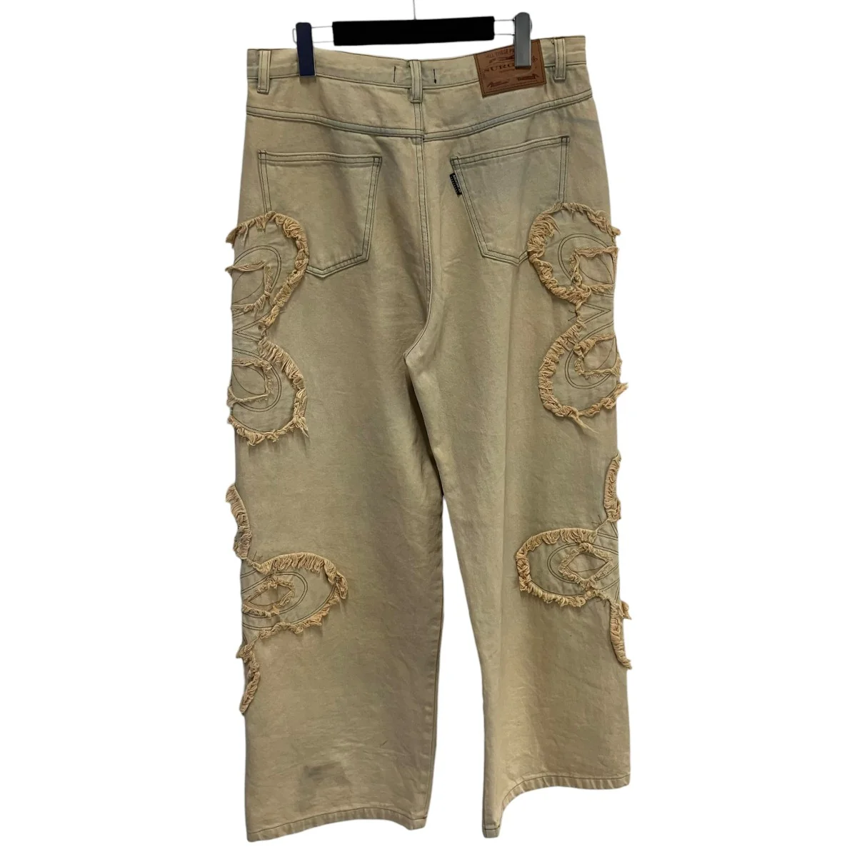 Clover Logo Patch Jeansデニムパンツ - Image 2