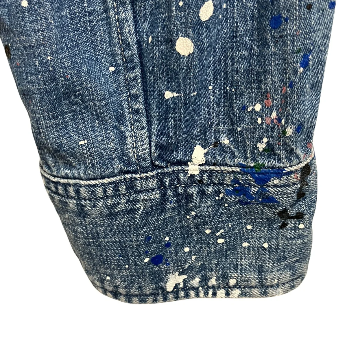 ペイント加工デニムシャツ - Image 7