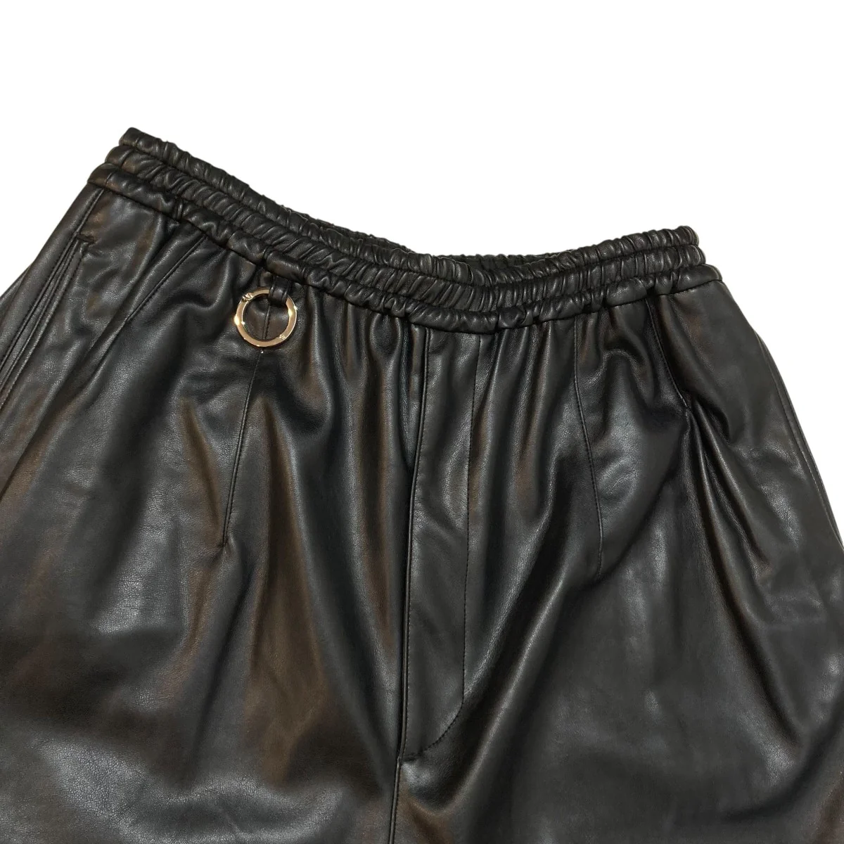 KAPOOR Wide Tapered Pantsワイドテーパードレザーパンツ2402-P69-M203 - Image 3