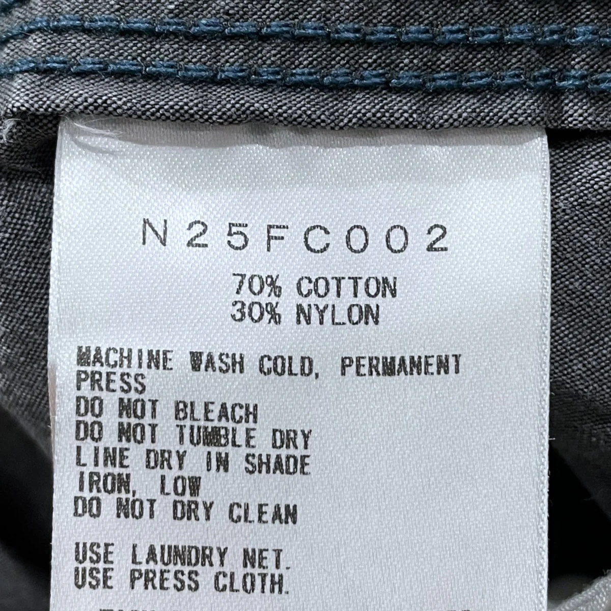 25AW コットン ナイロン ウェザー フィールド ダブルニーパンツ Cotton Nylon Weather Field Double Knee Pants N25FC002 - Image 7