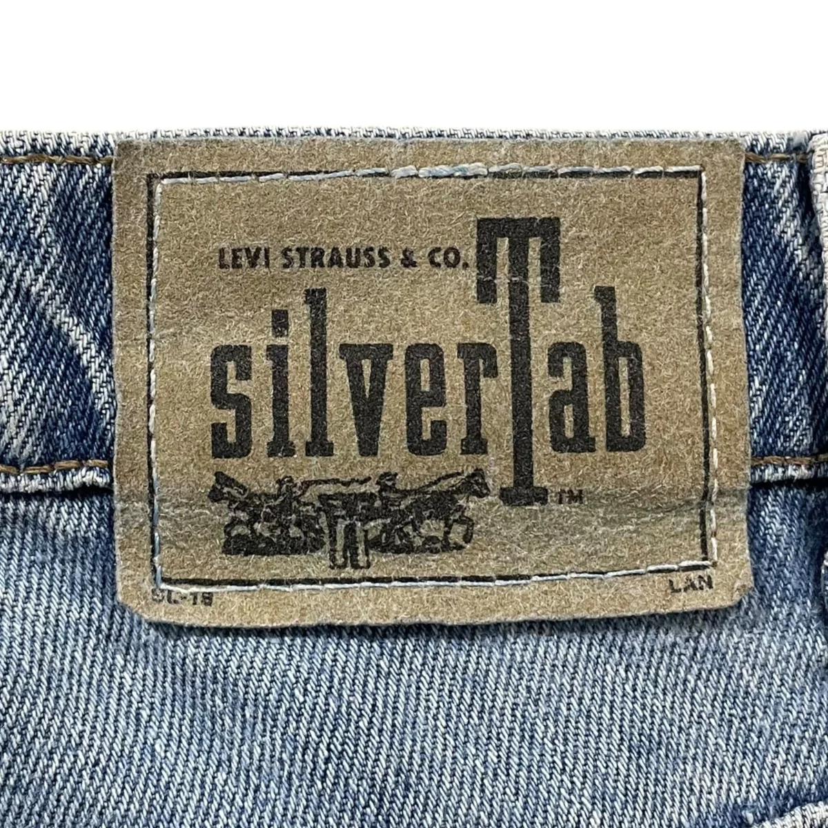 デニムパンツ BAGGY MEGA WIDE LEG バギーメガワイドレッグ ボタン裏513 - Image 8