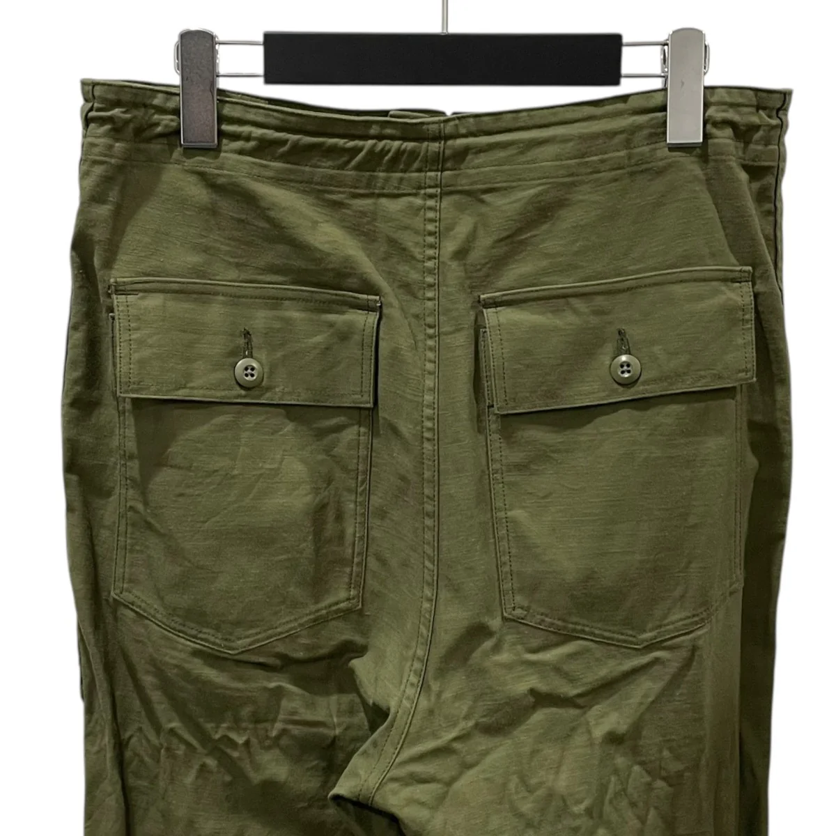 22SS ベイカーパンツ String Fatigue Pant - Back Sateen ストリングファティーグパンツ バックサテン MR222 - Image 4
