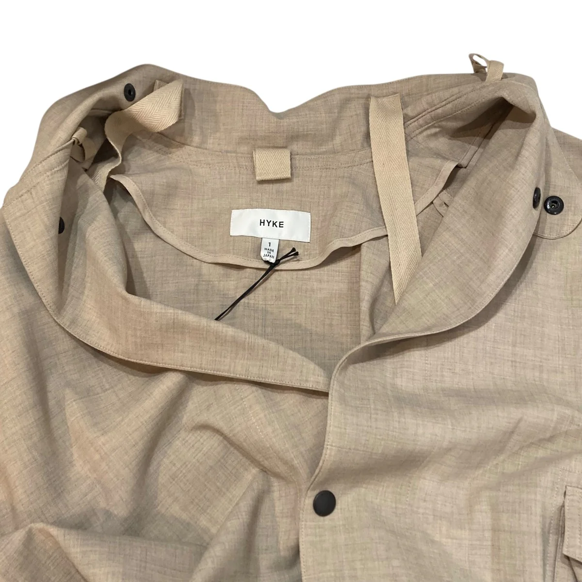 STRETCH TROPICAL MILITARY COATステンカラーコート17285-0801 - Image 3