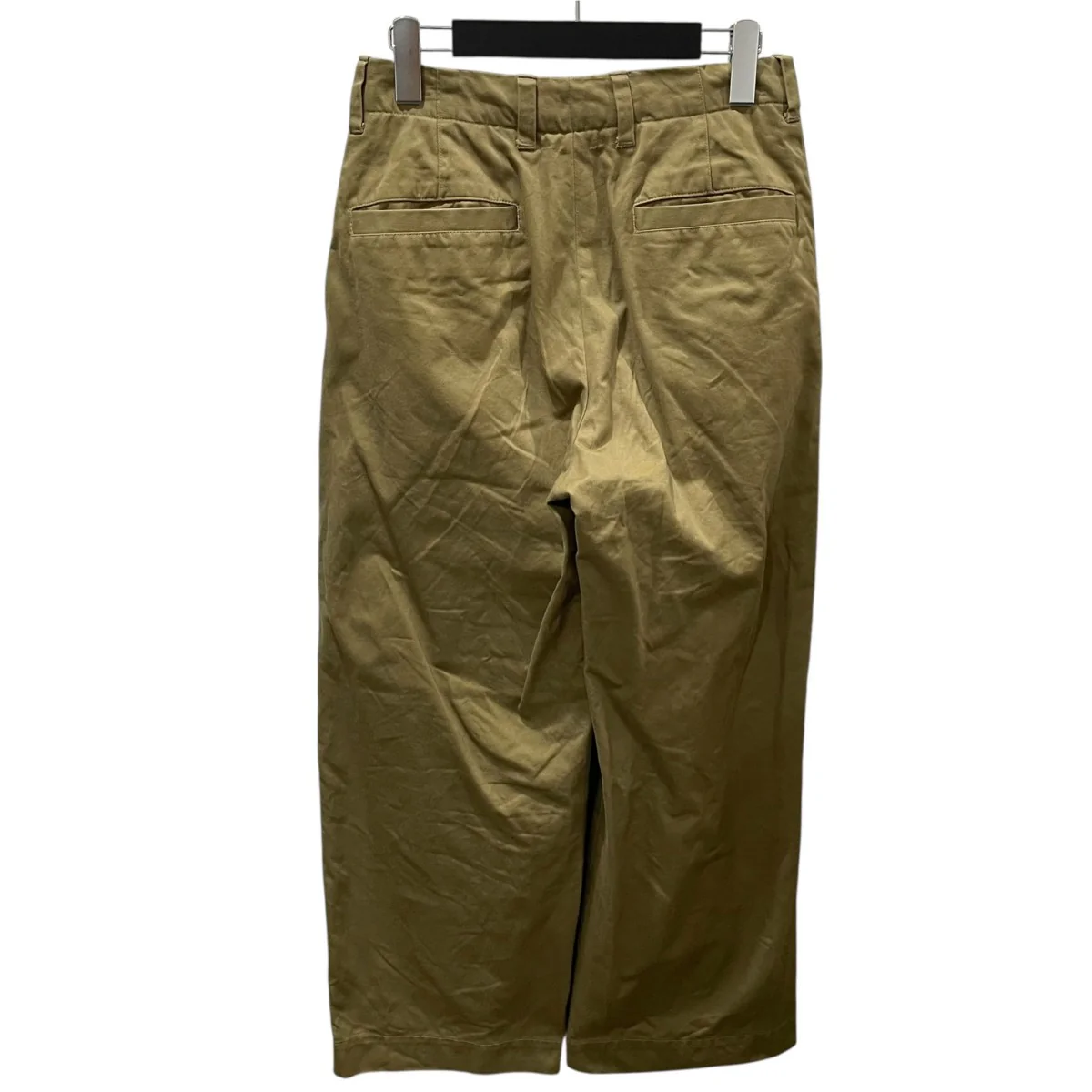 23AW チノパンツ NO TUCK WIDE CHINO TROUSERS ノータックワイドチノトラウザーズ 233-60506 - Image 2