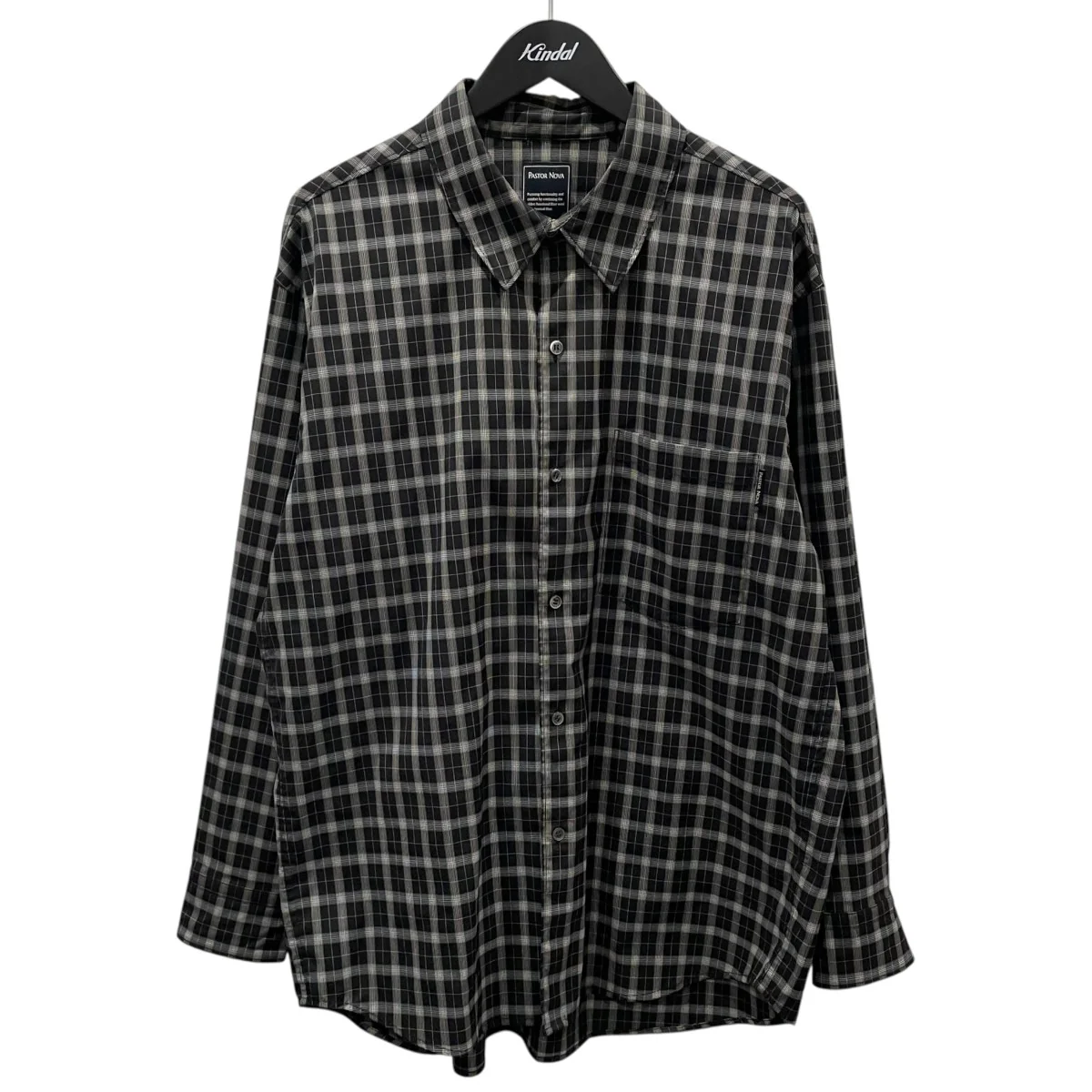 23AW チェック柄シャツ WTEX FIELD SHIRT ダブルテックスフィールドシャツ PNS23-01