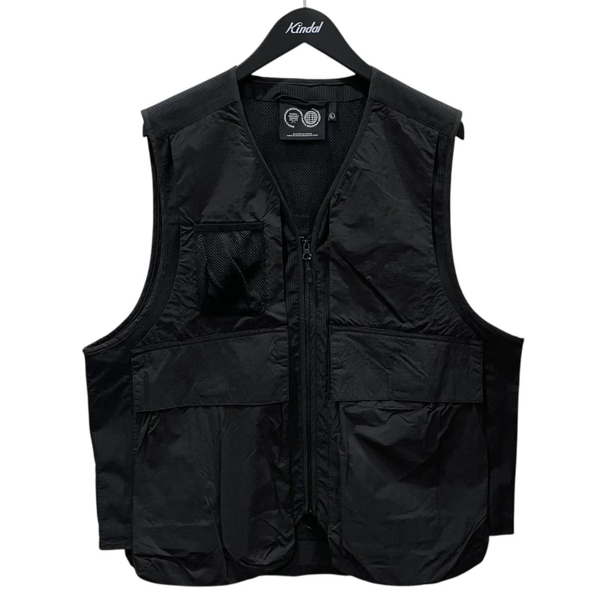 ジップアップナイロンベスト Utility Vest ユーティリティーベスト