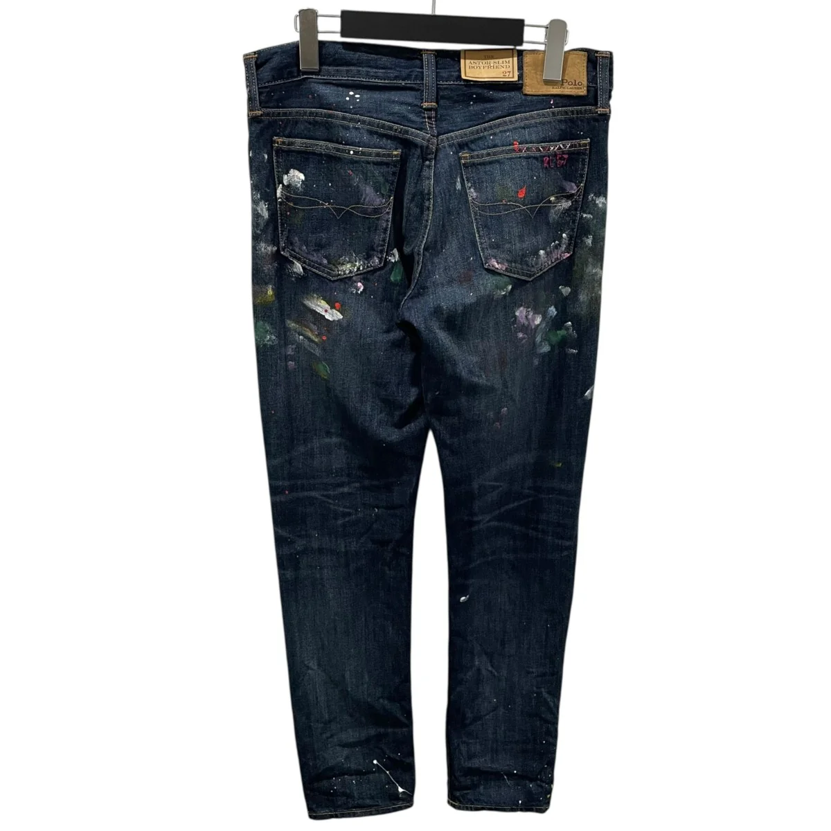 加工デニムパンツ Astor Slim Boyfriend Denim アスター スリム ボーイフレンド デニム 211671408001 - Image 2