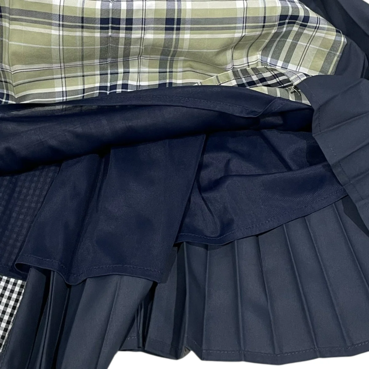 19AW チェック切替プリーツスカート Pleated Tartan Skirt プリーツタータンスカート F8539 - Image 4