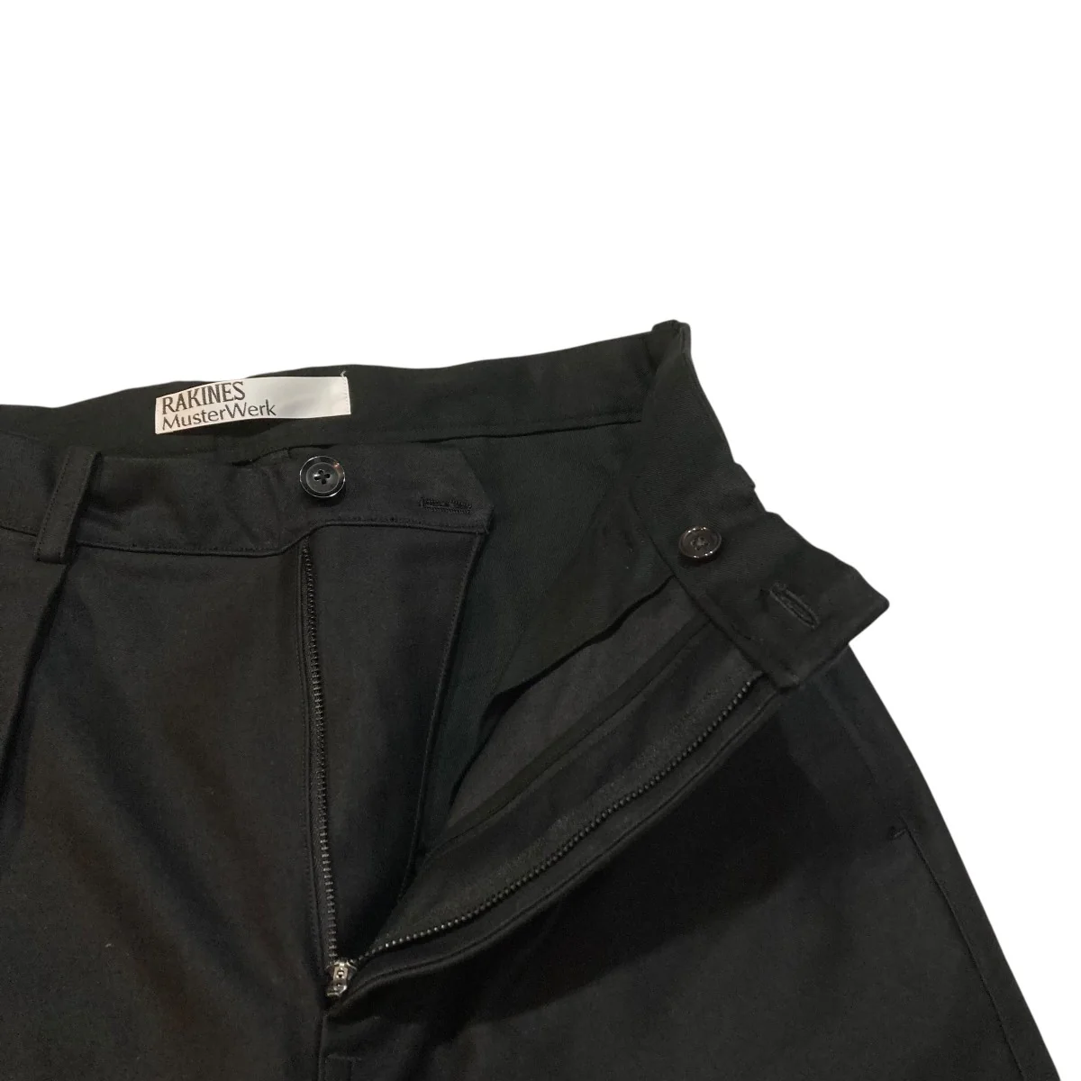 MusterWerk 別注 Exclusive French moleskin 1tuck pantsタックパンツ04F20AF041P - Image 3