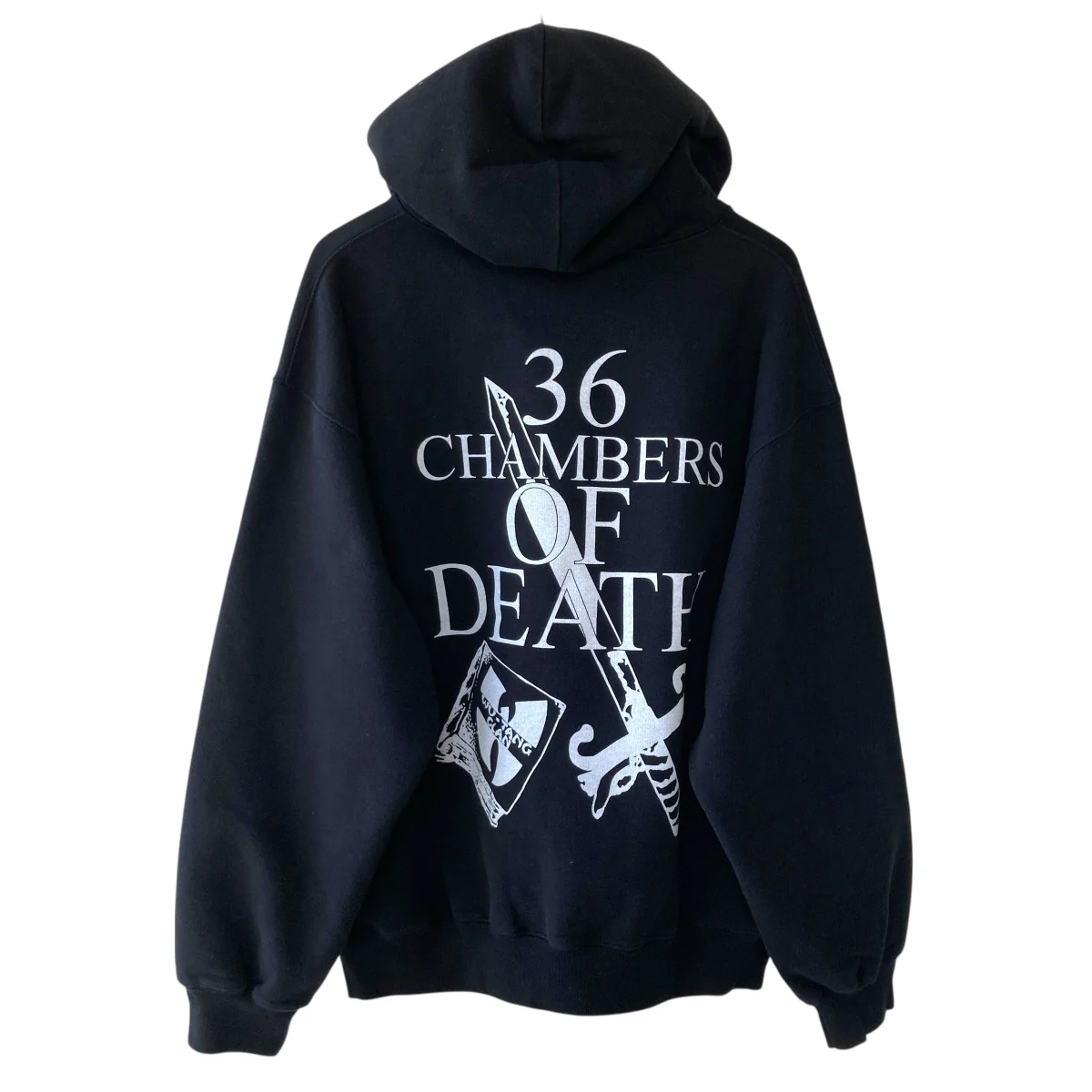 25AWWu-Tang Clan Hooded Sweatshirtプルオーバーパーカー - Image 2