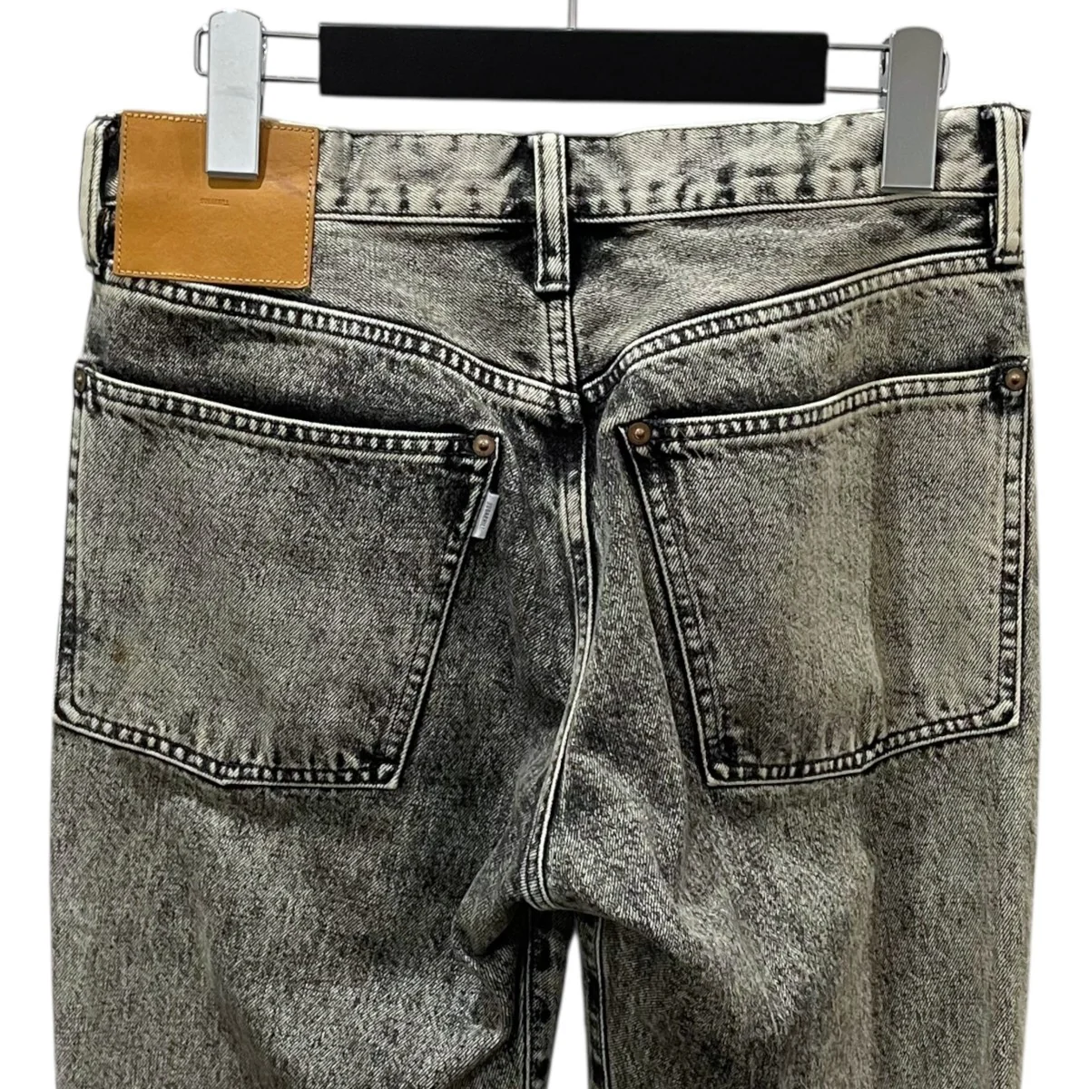 24SS 加工フレアデニムパンツ ACID WASHED MODERN WESTERN FLARED TROUSERS 2441000421 - Image 7