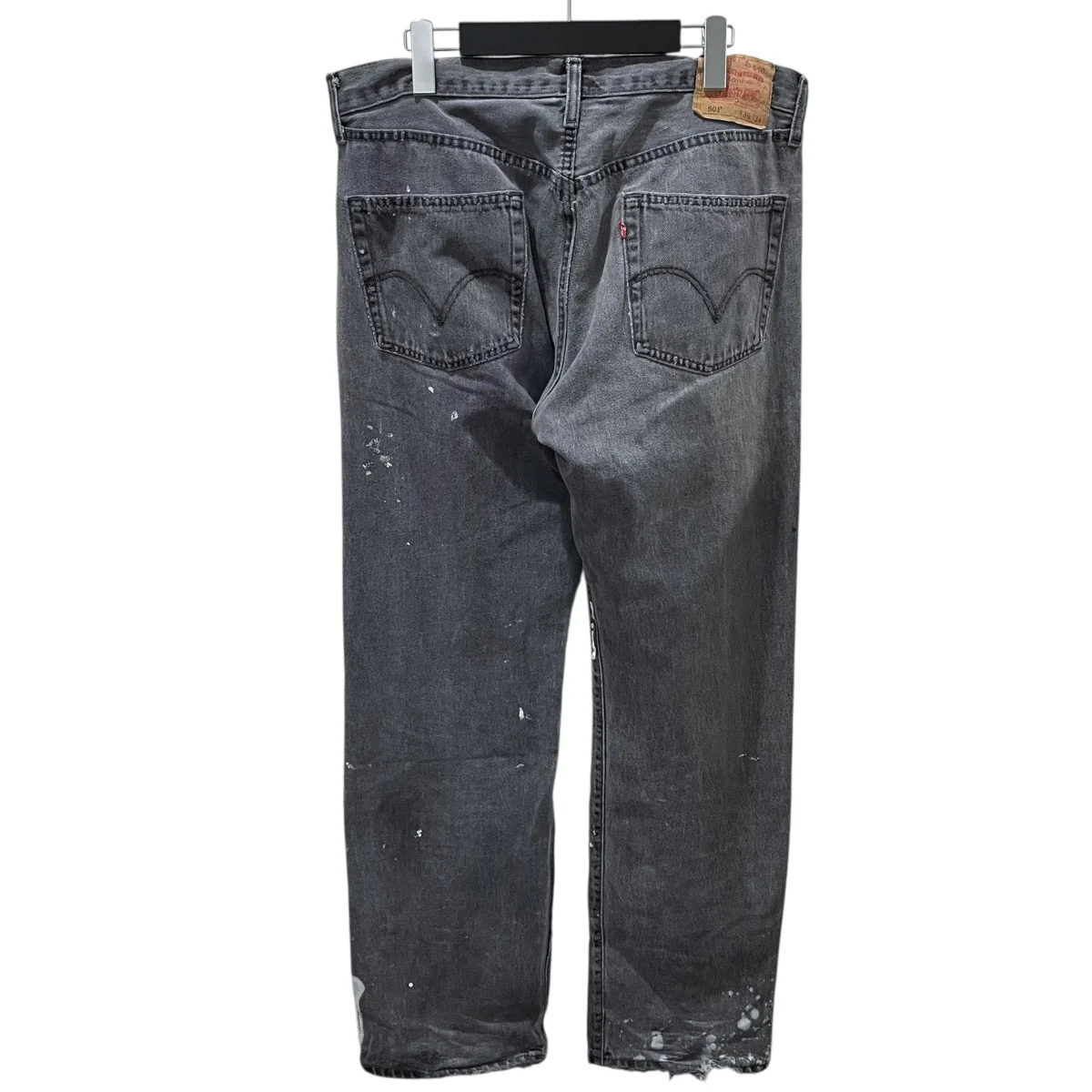 ペイント加工デニムパンツ 米国製 ボタン裏554 501 0660 - Image 2